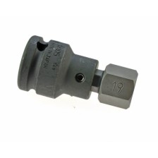 Vaso de impacto con punta hexagonal de 19 mm x 61 x 1/2'