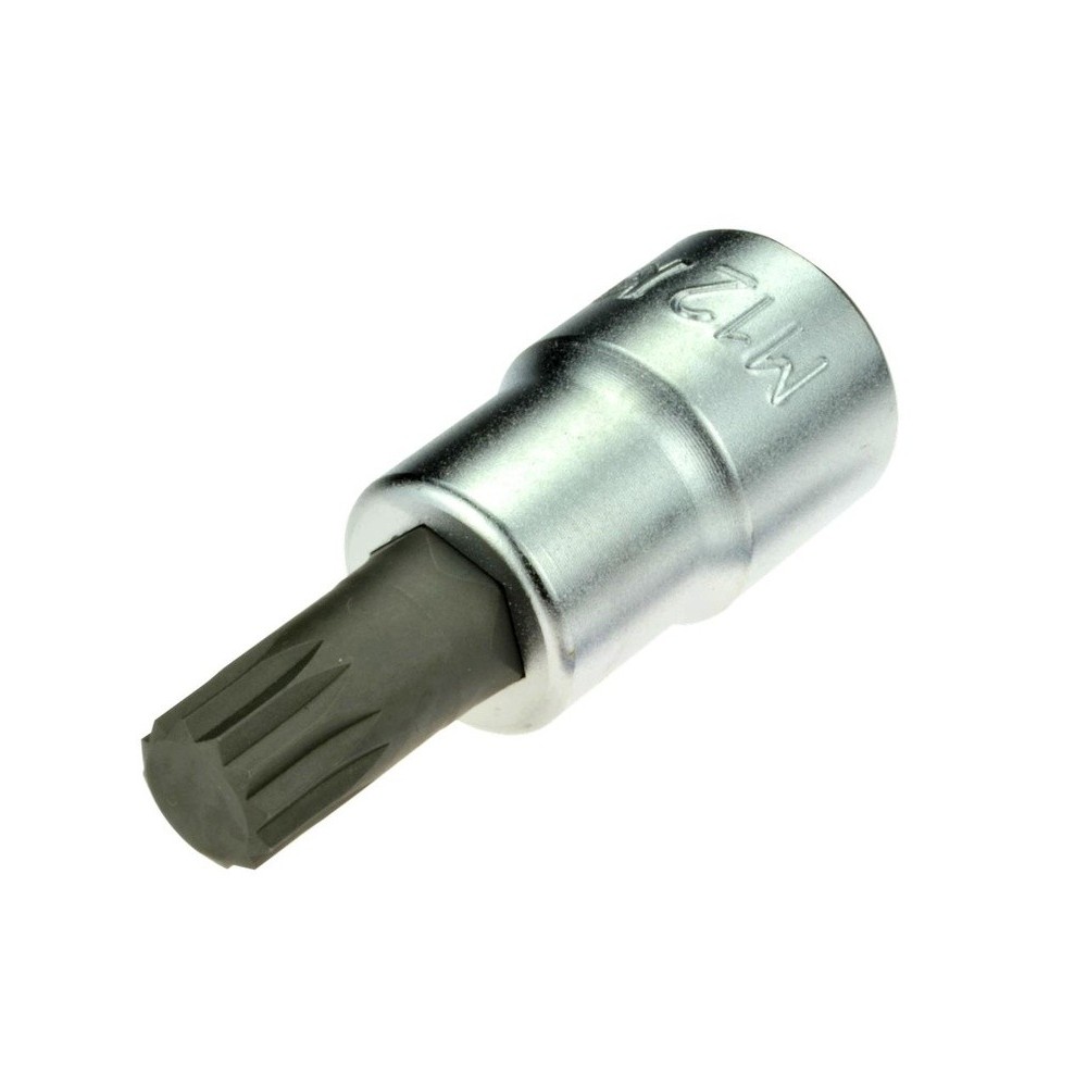 Vaso de punta XZN 1/2' M 12 x 60 mm