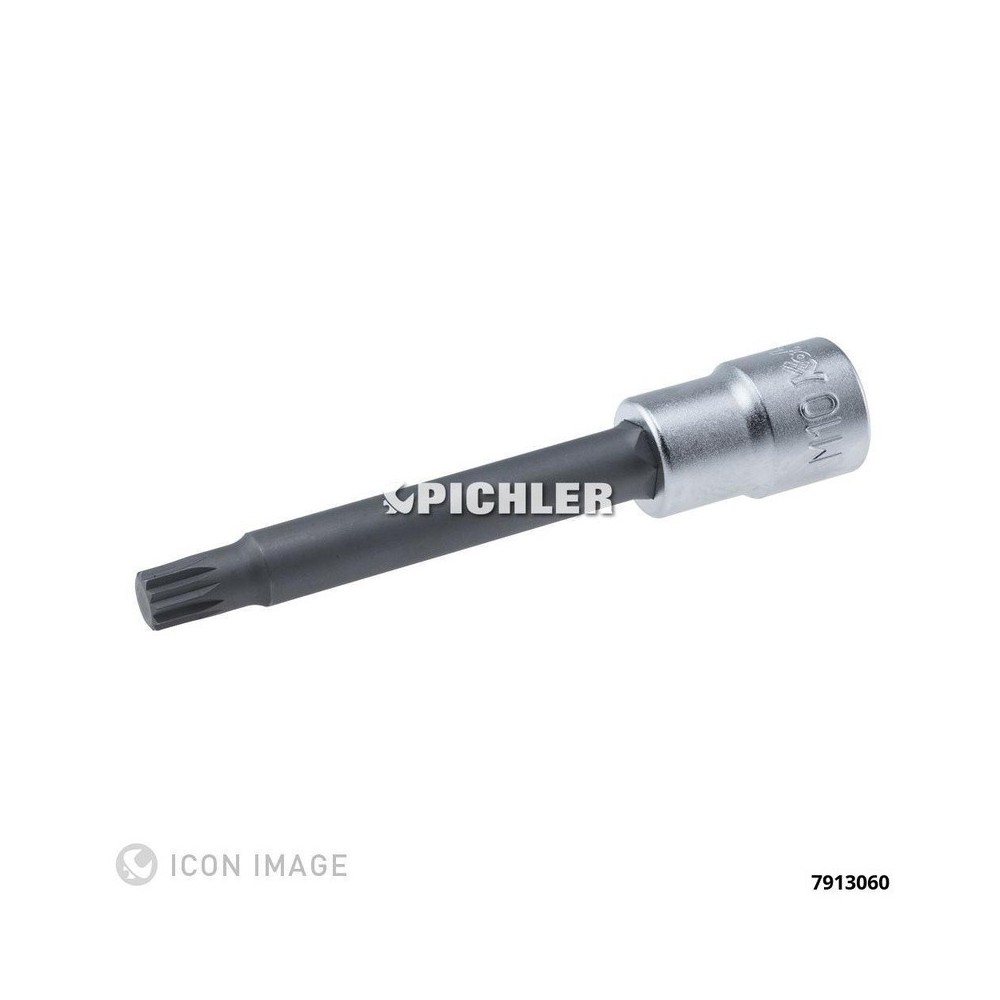 Inserto estriado 1/2' M 6 x 100 mm