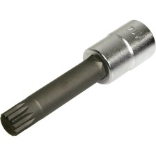 Vaso con punta XZN de 1/2' XZN 14 x 100 mm