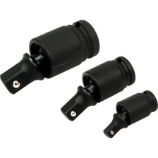 Adaptador combinado de rótula Juego de impacto poligonal 1/4' 3/8' 1/2' bloqueable, giratorio 30°