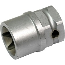 Vaso especial para pinza de freno E24 Torx perfil E E24x38 mm accionamiento largo 1/2' y SW27