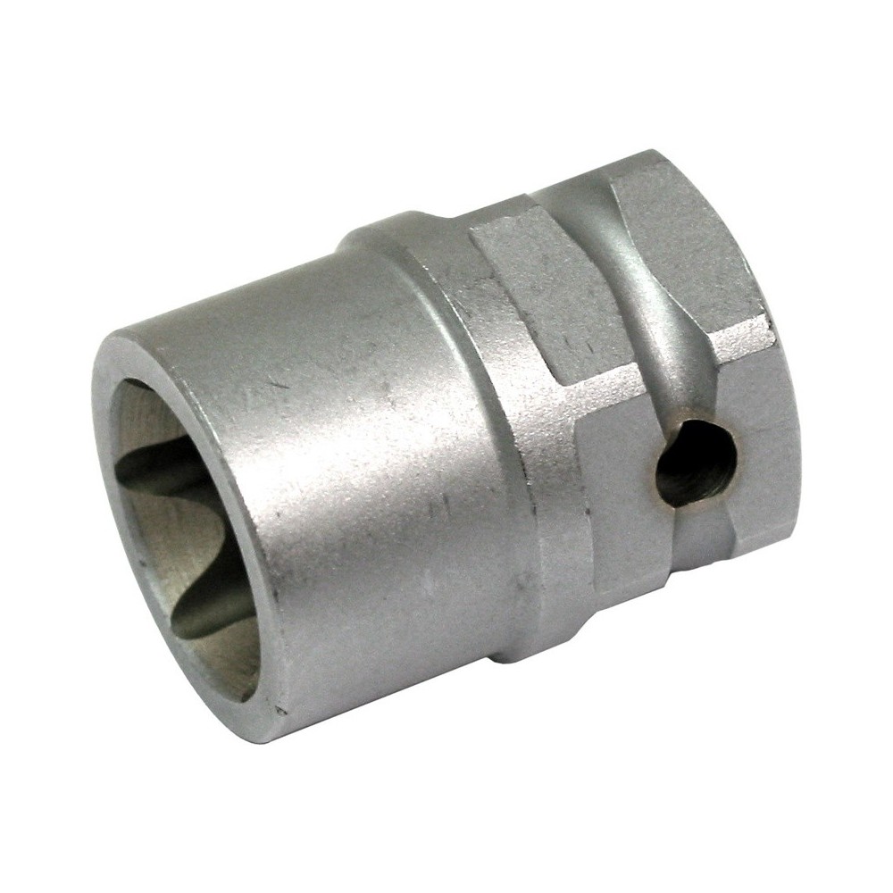 Vaso especial para pinza de freno E24 Torx perfil E E24x38 mm accionamiento largo 1/2' y SW27