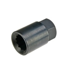 Zócalo de disco de freno SW 19, accionamiento de 12 puntos SW13, p. ej., eje MAN SAF-Holland