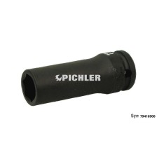 Vaso hexagonal con inserto de plástico 'Im 19 mm, entrada de 1/2',