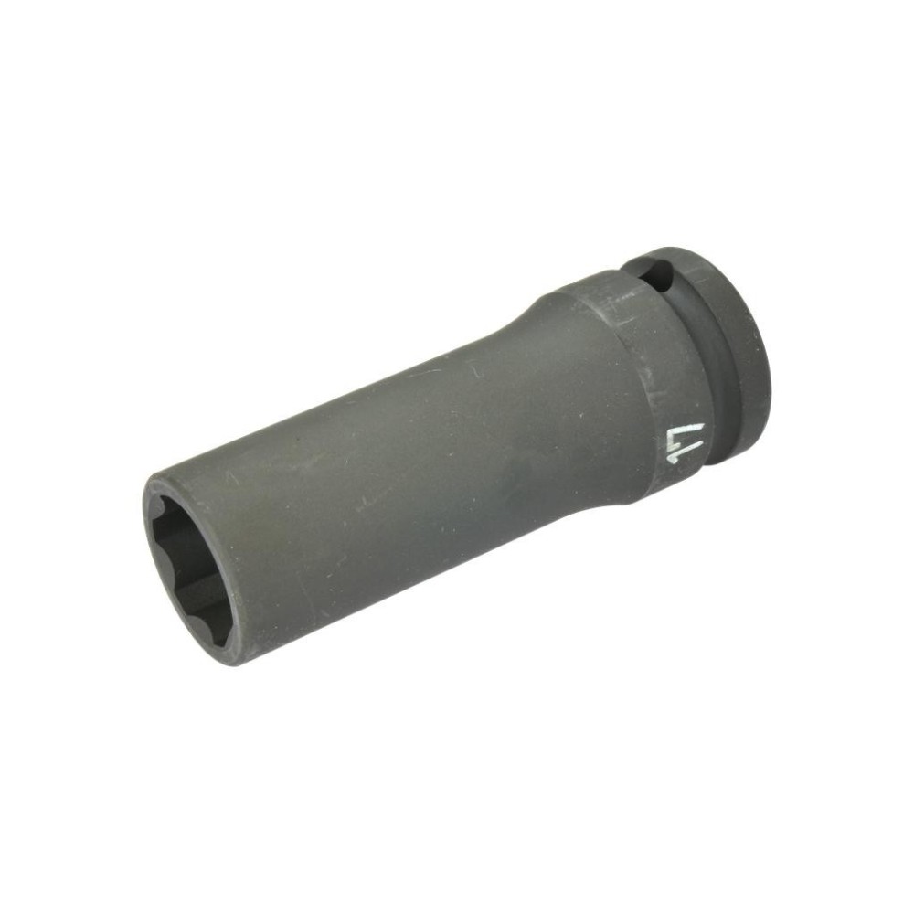 Vaso de impacto de 1/2' con accionamiento de superficie SW 17 x 80