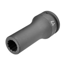 Vaso de impacto de 3/4' SW 17, 12 puntas, 100 mm de largo