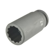 Vaso doble hexagonal 'Impact' 32 mm 32 mm x 100 mm de largo con entrada de 3/4'