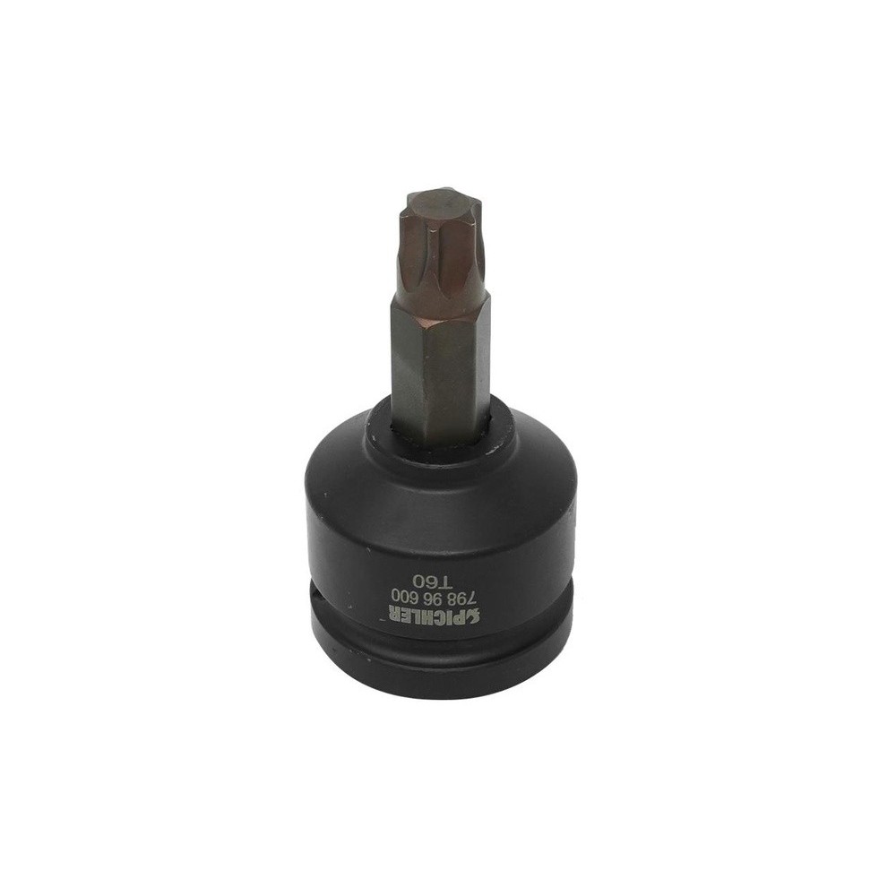 Inserto Torx interior, accionamiento 3/4' TX 60 x 80, calidad especial, especialmente endurecido