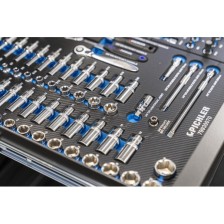 Armario de herramientas P36s, color: NEGRO, dimensiones: An./Pr./Al.: 911 x 568 x 996,5 mm