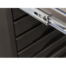 Armario de herramientas P36s, color: NEGRO, dimensiones: An./Pr./Al.: 911 x 568 x 996,5 mm