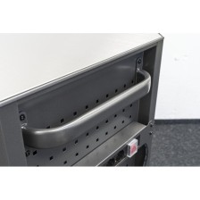 Armario de herramientas P36s, color: NEGRO, dimensiones: An./Pr./Al.: 911 x 568 x 996,5 mm