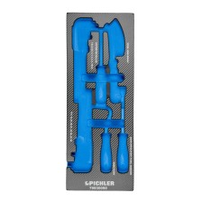 Inserto para juego de elevador de clip y llave angular 79930090, 22 piezas, 188 x 495 x 32 mm