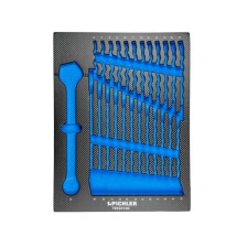 Inserto para juego de llaves combinadas 79930160, 25 piezas, 6-32 mm 376x495x32 mm