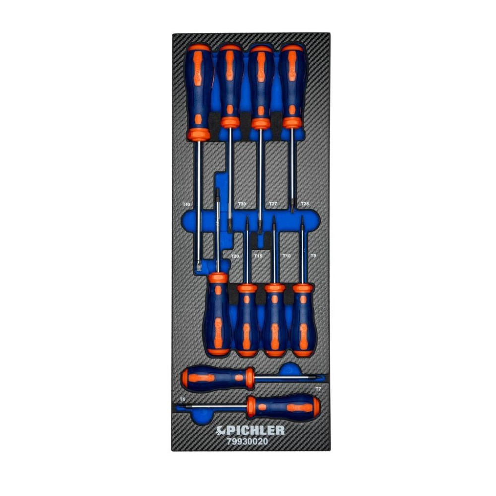 Juego de destornilladores, 10 piezas, TX