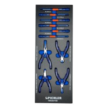 Destornilladores de precisión y mini alicates, 10 uds.