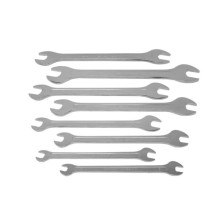 Juego de llaves de doble boca, 8 piezas, extraplanas