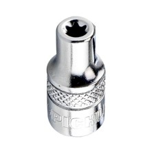 Dado de 1/4', Torx externo, E4