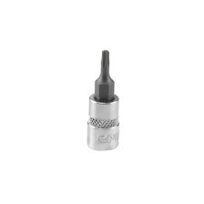 Vaso de 1/4', Torx, T8, longitud 37 mm