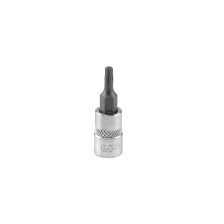 Vaso de 1/4', Torx, T15, longitud 37 mm