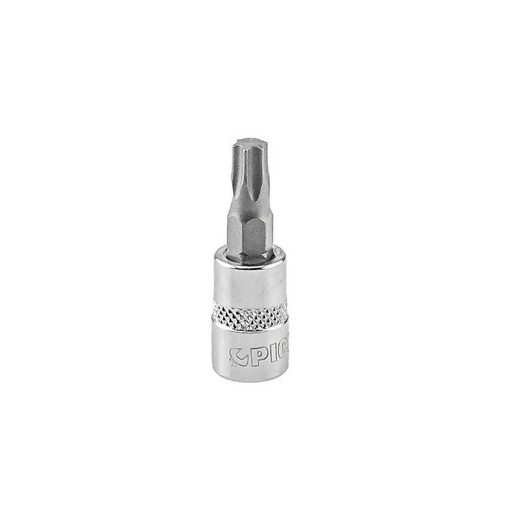 Vaso de 1/4', Torx, T27, longitud 37 mm