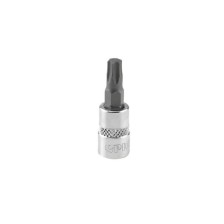 Vaso de 1/4', Torx, T30, longitud 37 mm