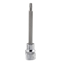 Punta de vaso de 1/2', Torx interno, T45, longitud 100 mm