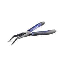 Alicates de punta plana, curvados, 200 mm
