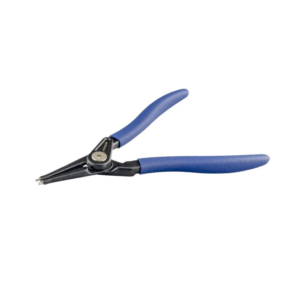 Alicates para anillos elásticos, rectos, para anillos exteriores, longitud 180 mm