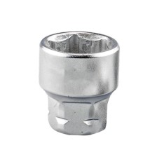Vaso de 1/4', hexagonal, extra corto, 9 mm