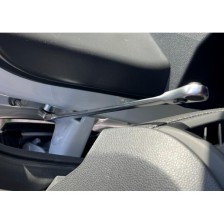 Juego de vasos extracortos de 4 a 14 mm, 14 piezas, incluye carraca de cabeza articulada extralarga (252 mm), accionamiento de