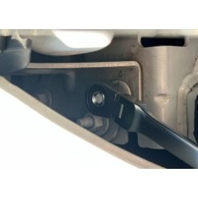 Juego de vasos extracortos de 4 a 14 mm, 14 piezas, incluye carraca de cabeza articulada extralarga (252 mm), accionamiento de