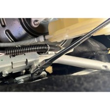 Juego de vasos extracortos de 4 a 14 mm, 14 piezas, incluye carraca de cabeza articulada extralarga (252 mm), accionamiento de