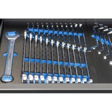 Armario de herramientas P36s, color azul, incluye surtido de herramientas de 558 piezas. 'Expert'