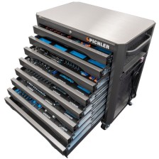 Armario de herramientas P36s, color NEGRO, incluye surtido de herramientas de 558 piezas. 'Expert'