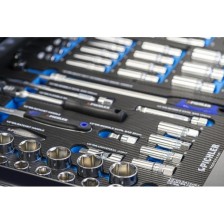 Armario de herramientas P36s, color NEGRO, incluye surtido de herramientas de 558 piezas. 'Expert'