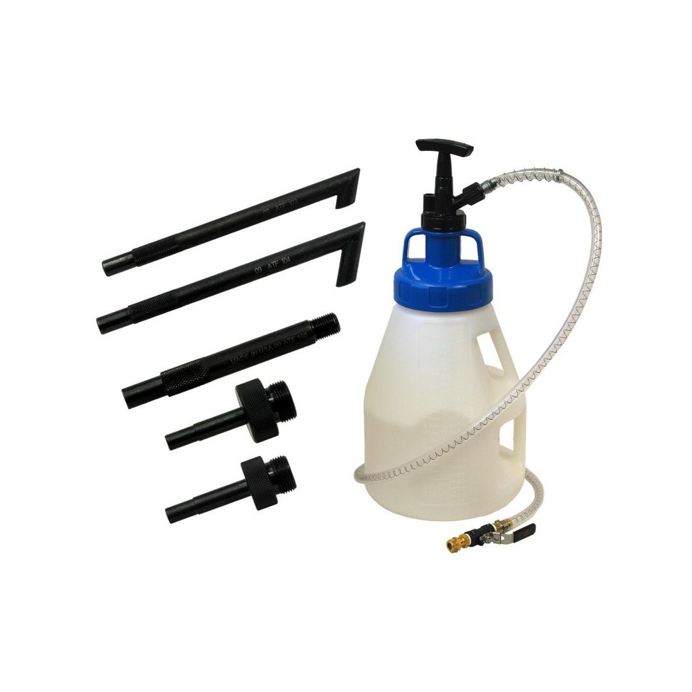 Dispositivo de llenado con 5 adaptadores, volumen: 10 litros, tipo: juego VAG