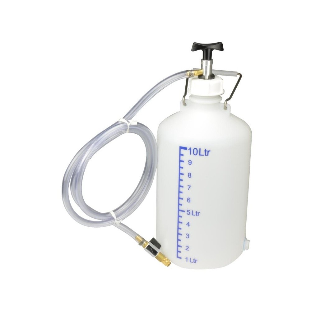 Dispositivo de llenado de 10 lt. con bomba y manguera, sin adaptador