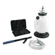 Unidad de llenado de aceite para caja de cambios de 7,5 l, incluido juego de adaptadores de 20 piezas.