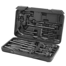 Juego de adaptadores de llenado de aceite para engranajes, 20 piezas.