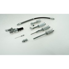 Juego de adaptadores para pistola de engrase premium, 8 piezas.