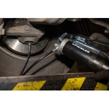 Pistola de grasa de alto rendimiento DUO con pistola y mango de palanca