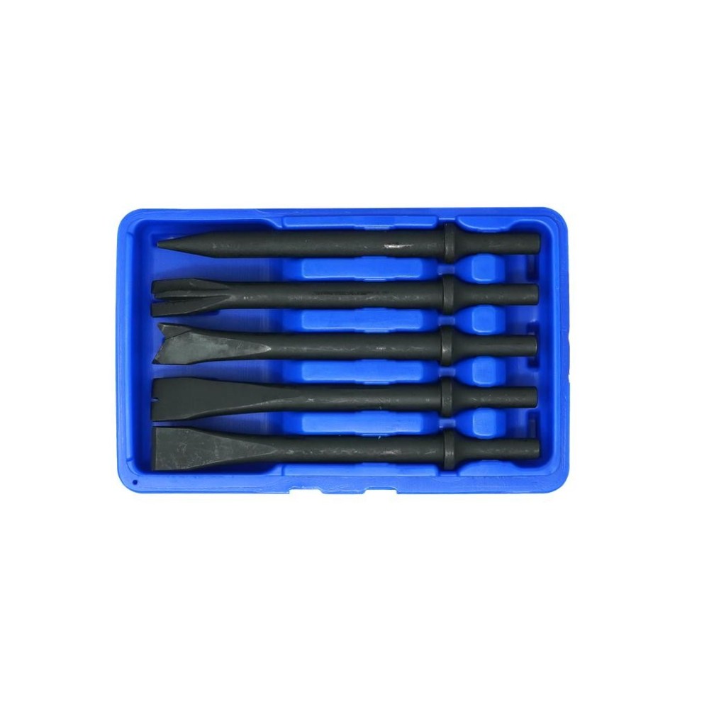 Juego de 5 cinceles separadores con mango redondo