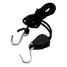 Línea tensora universal con ganchos y trinquete