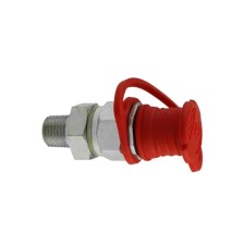 Conector hidráulico de bayoneta CEJN con rosca macho NPT de 1/4'