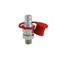 Conector hidráulico de bayoneta CEJN con rosca macho NPT de 1/4'