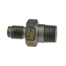 Adaptador de conexión RN 53 1/4' BSP 120° : 3/8' NPT 2 x roscas macho