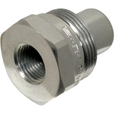 Acoplamiento hidráulico 3/8' NPT con válvula de bola