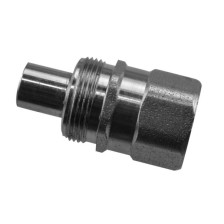 Acoplamiento hidráulico 3/8' NPT lado manguera con pasador 12,5 conexión rosca interna