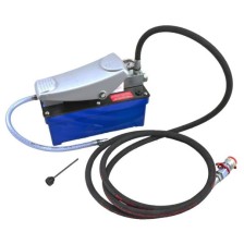 Bomba hidráulica neumática de 700 bar con manómetro y manguera de 3 m, conector CEJN